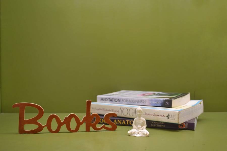 Medinis pastatomas užrašas "Books" - Image 2