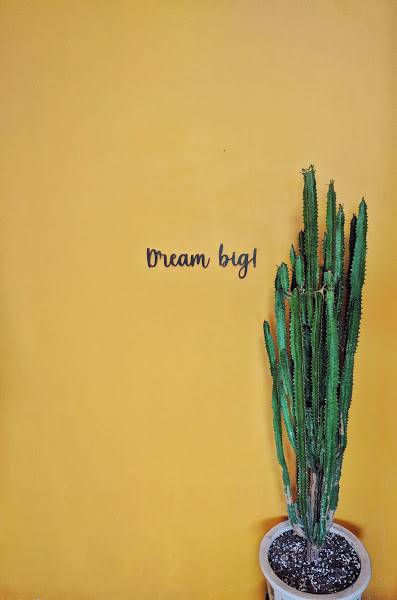 Medinis pakabinamas užrašas "Dream big!" - Image 4